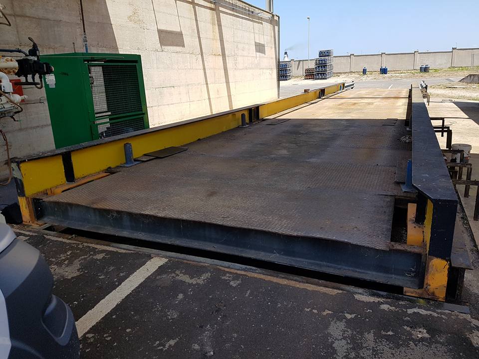 ADEGUAMENTO PESA BILANCIAI  MOD.TAPPETO 18X3 DA MECCANICA AD ELETTRONICA COMPLETAMENTE DIGITALE